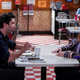 David Schwimmer and Debra Messing in Will & Grace